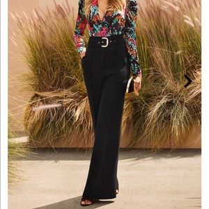 Guess Marciano Blue Wixson Wide Leg High Waist Rise 6 S M